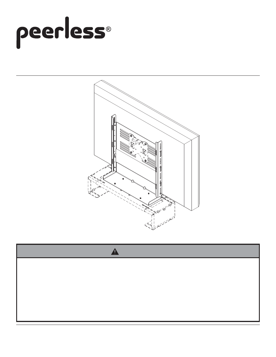 Peerless-AV MIS517 - Installation User Manual | 3 pages