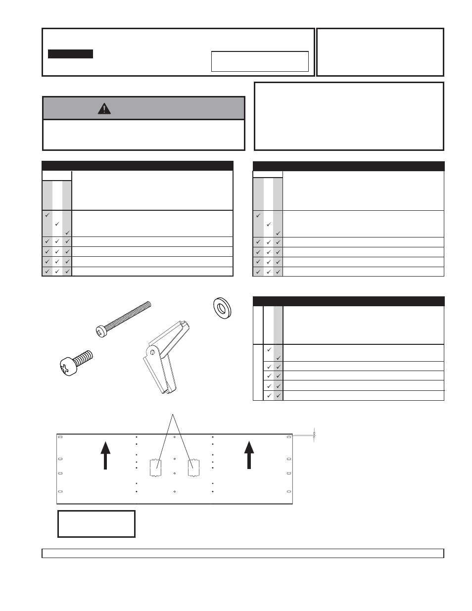 Peerless-AV WSP470 - Installation User Manual | 3 pages