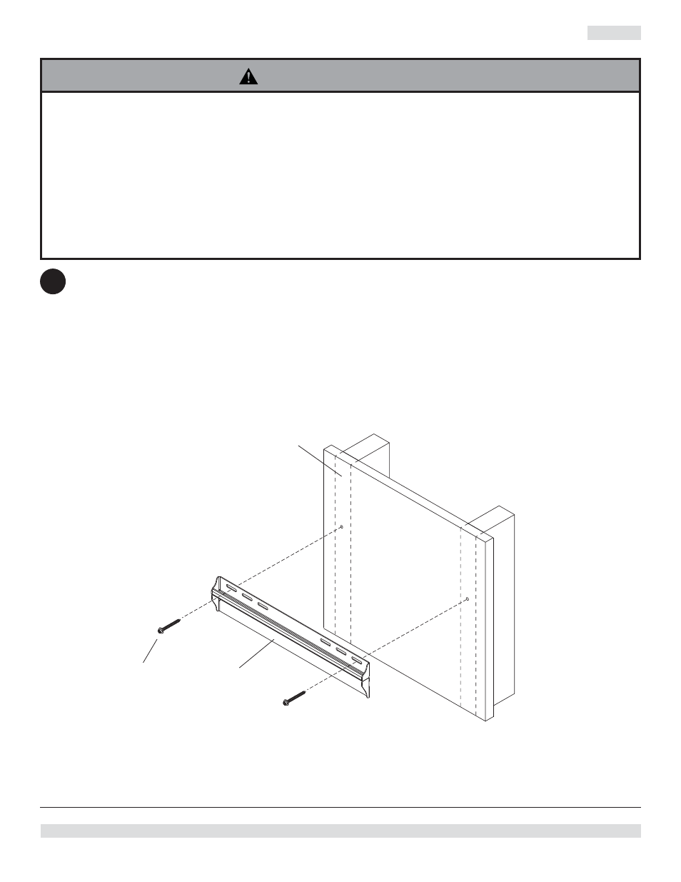 Advertencia, Instalación en una pared con montantes de madera | Peerless-AV PS200 - Installation User Manual | Page 11 / 21