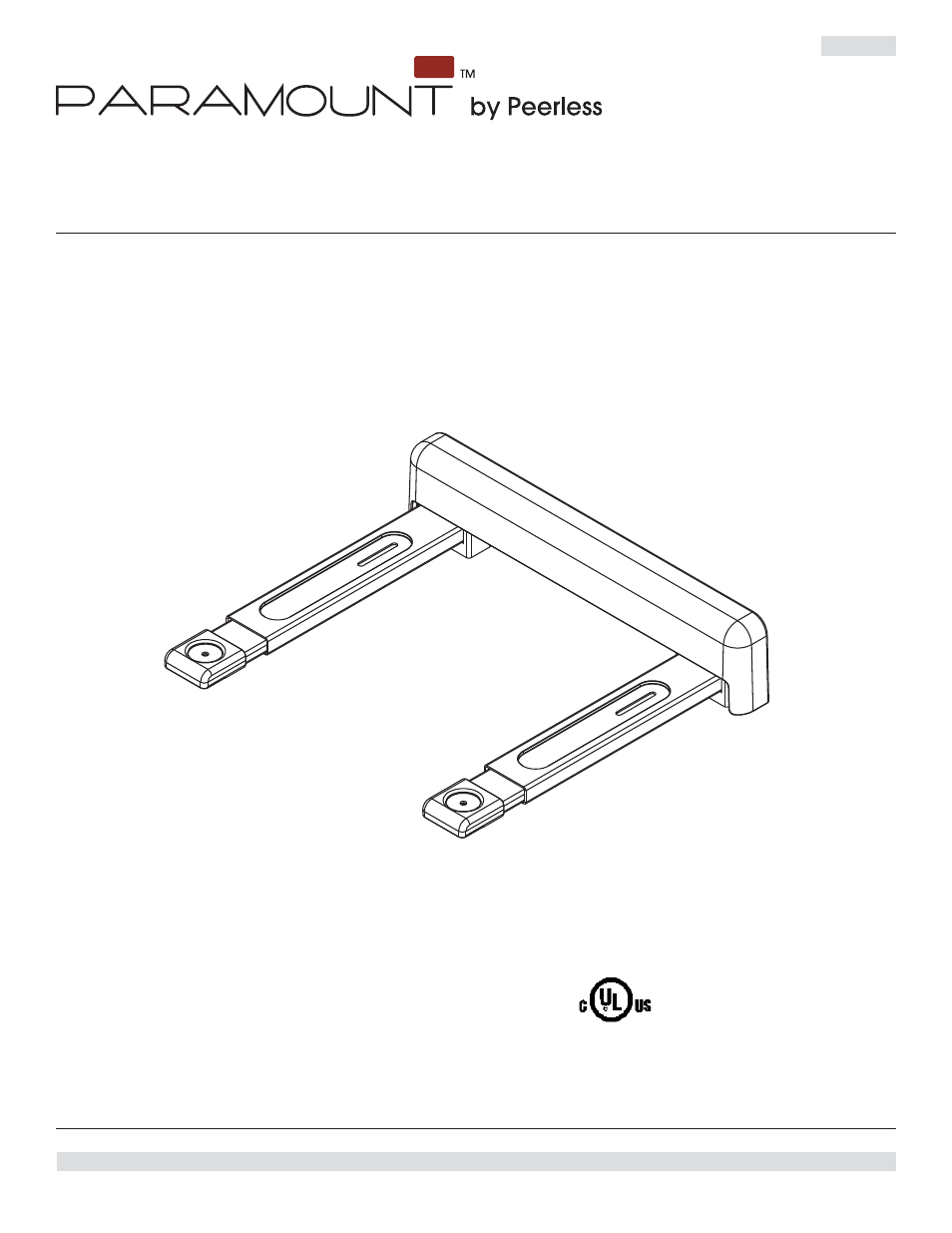 Repisa paramount, Para componentes de a/v, Instalación y ensamblaje | Peerless-AV PS200 - Installation User Manual | Page 8 / 21