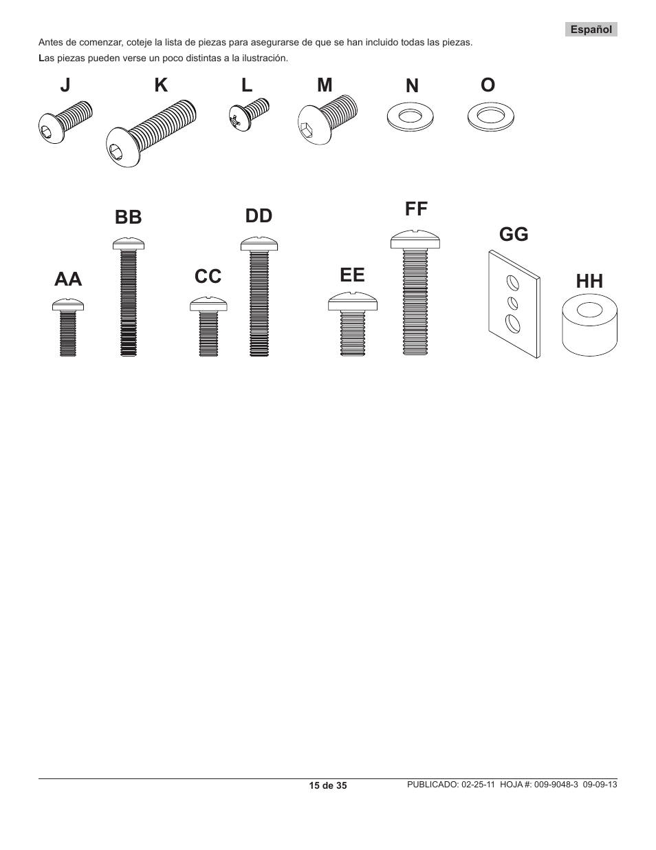 Peerless-AV SC550 - Installation User Manual | Page 15 / 35