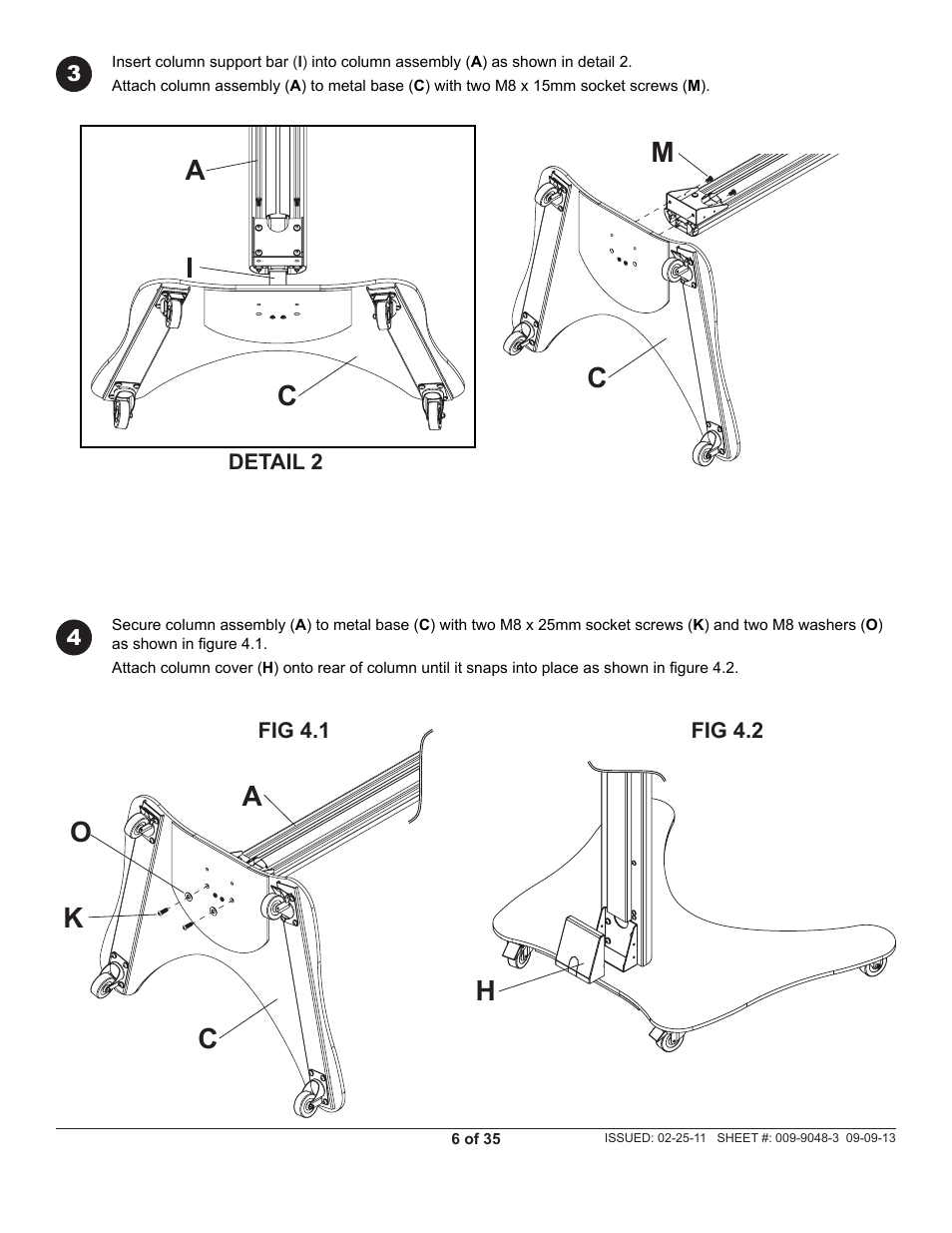Peerless-AV SC550 - Installation User Manual | Page 6 / 35