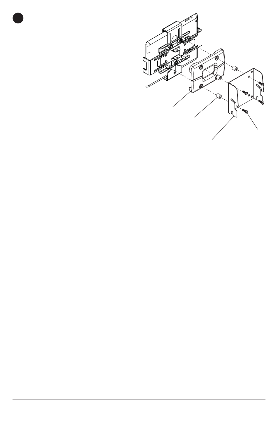 Ek i | Peerless-AV PTM200 - Installation User Manual | Page 6 / 8