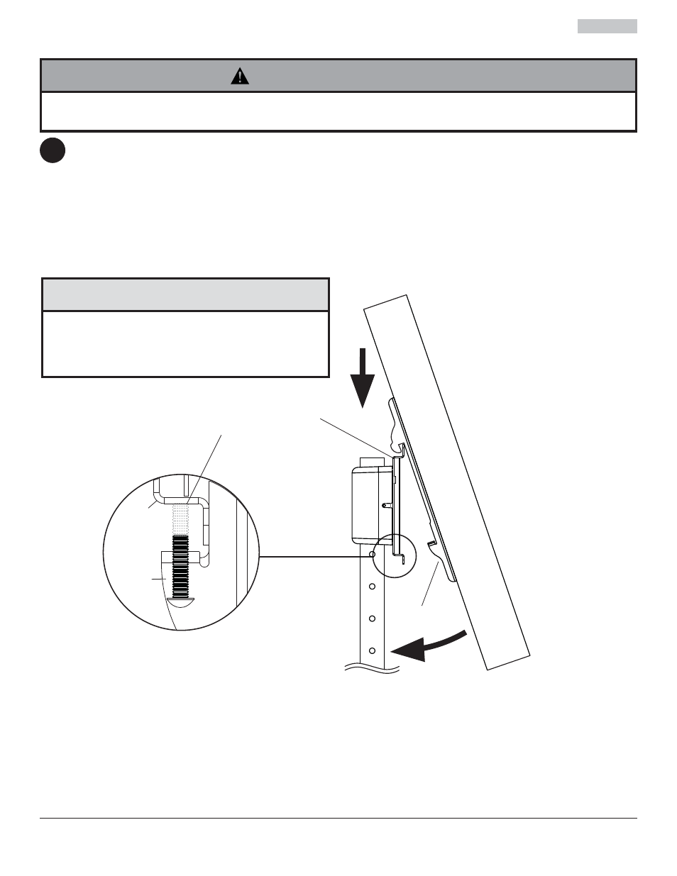 Avertissement, Attention, Ea e a | Peerless-AV FPZ-646 - Installation User Manual | Page 32 / 33