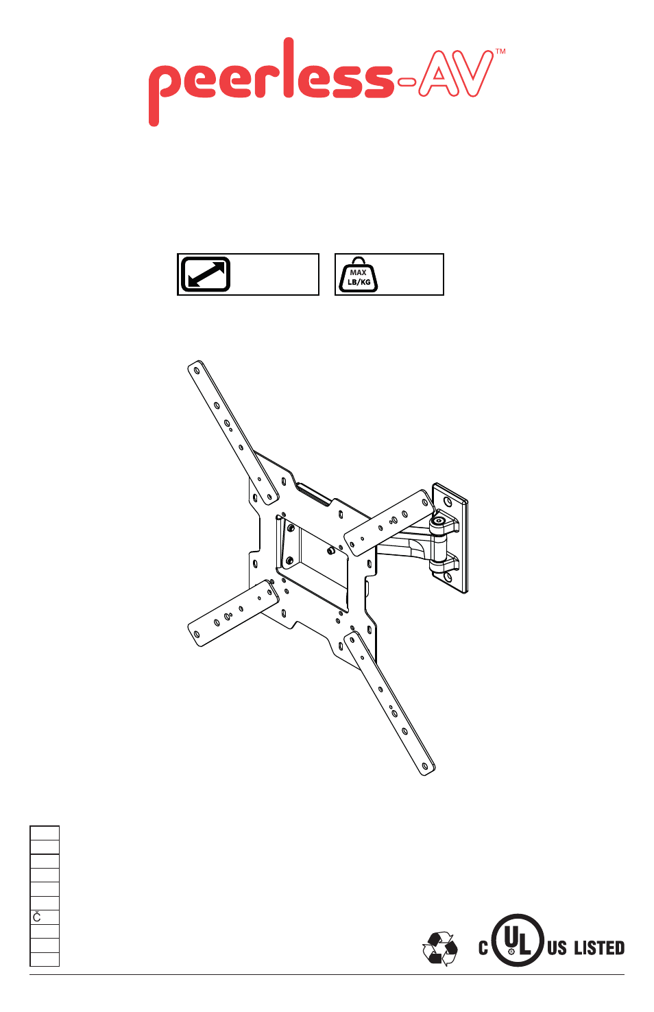 Peerless-AV YBP4X4 - Installation User Manual | 24 pages