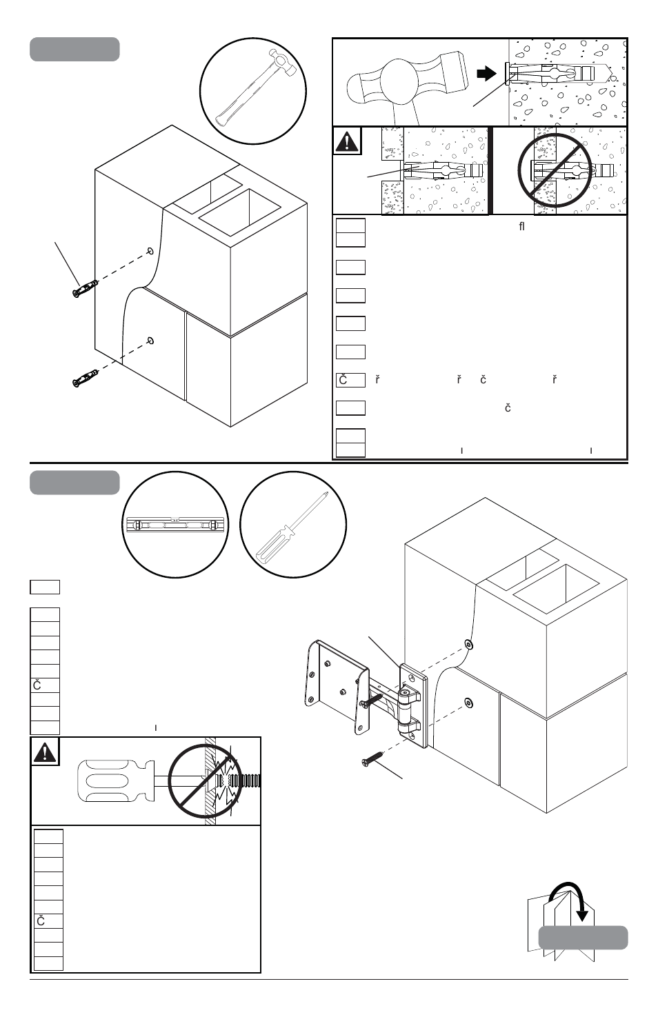 1b-4, Da b | Peerless-AV YBP100 - Installation User Manual | Page 13 / 20