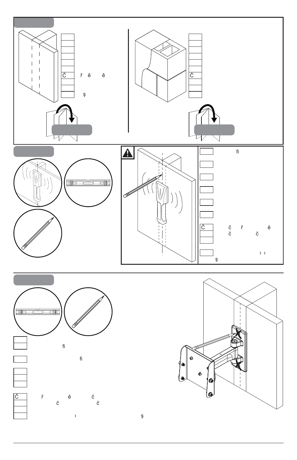 1a-2, 11a-1, 1b 1a-1 | Peerless-AV YBP100 - Installation User Manual | Page 8 / 20