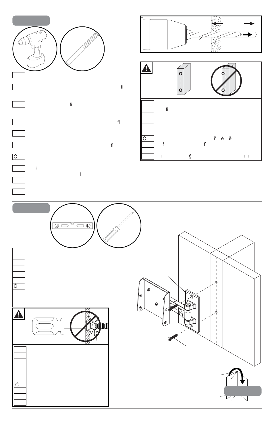 1a-3 1a-4, Ae (2) | Peerless-AV YBP100 - Installation User Manual | Page 9 / 20