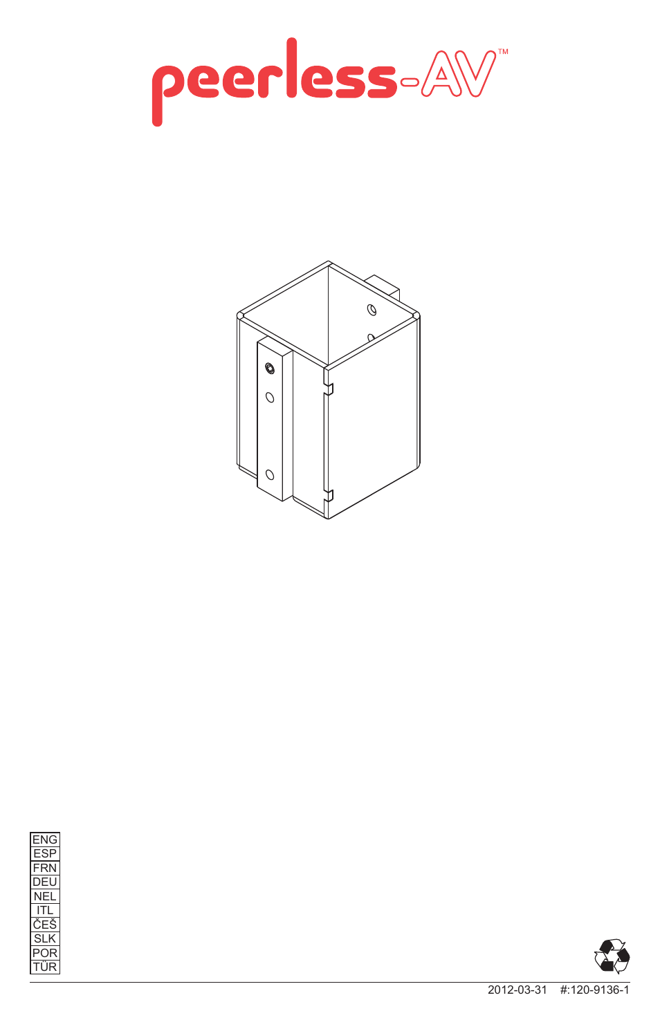 Peerless-AV MOD-ADF - Installation User Manual | 4 pages