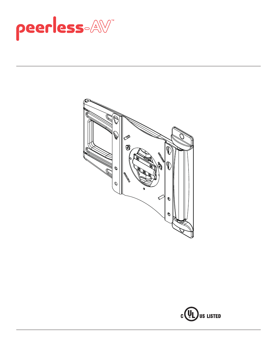 Peerless-AV SUA737 - Installation User Manual | 23 pages