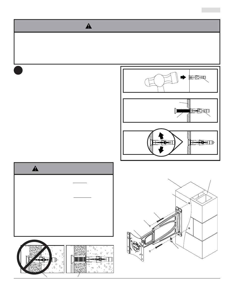 Advertencia, Da c, Da c h i | Fi g. 1.3 | Peerless-AV SUA737 - Installation User Manual | Page 12 / 23