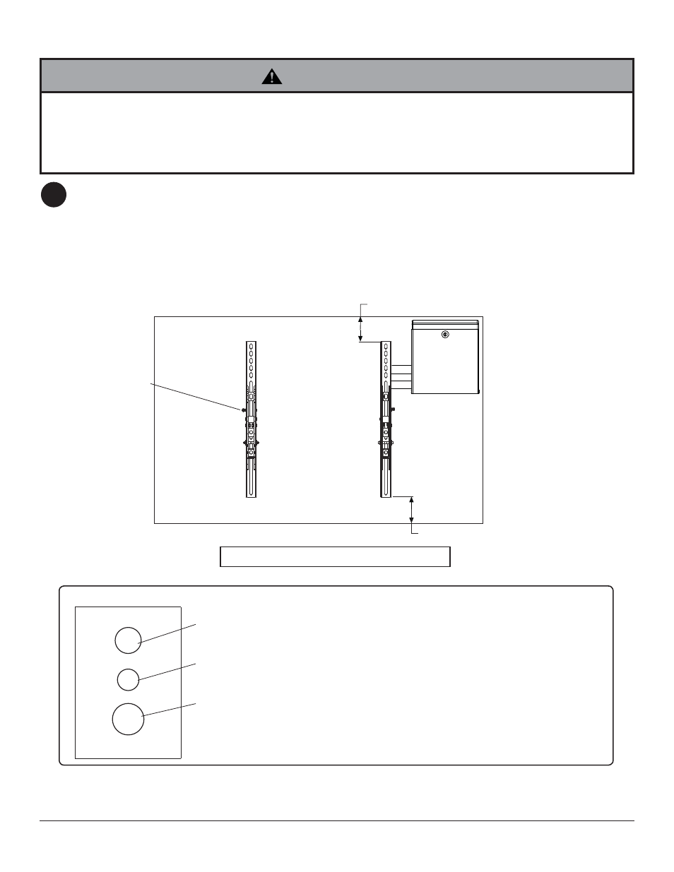 Warning, Installing tilt brackets | Peerless-AV HDS-OWRE-200 - Installation User Manual | Page 17 / 22