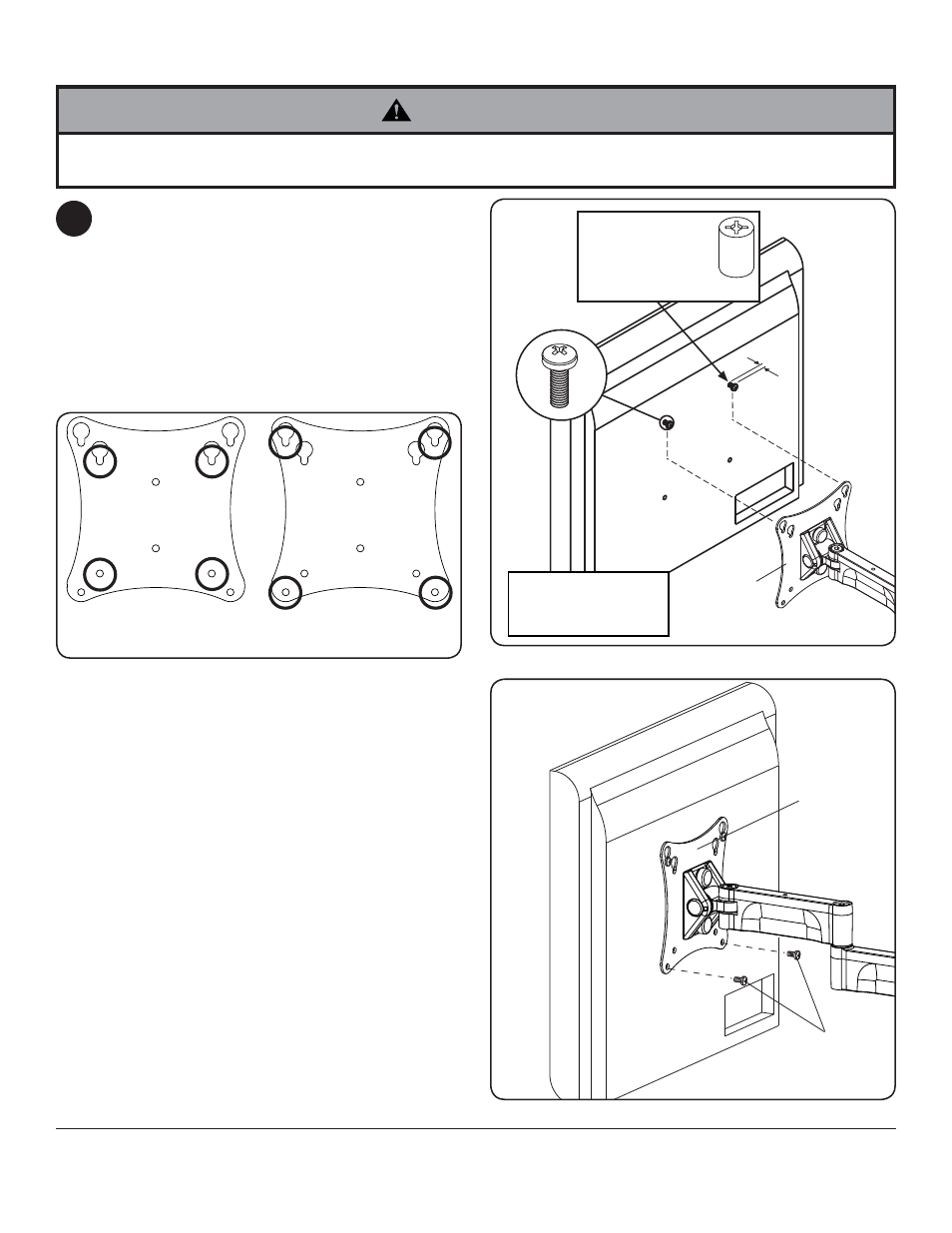 Warning | Peerless-AV PA730 - Installation User Manual | Page 5 / 20