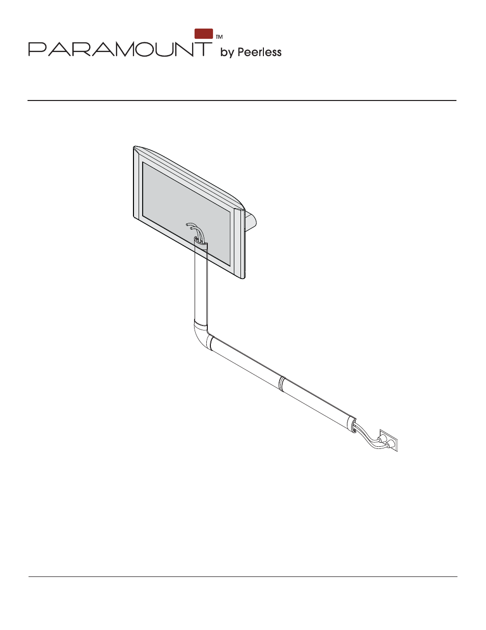 Peerless-AV PCC-S - Installation User Manual | 8 pages
