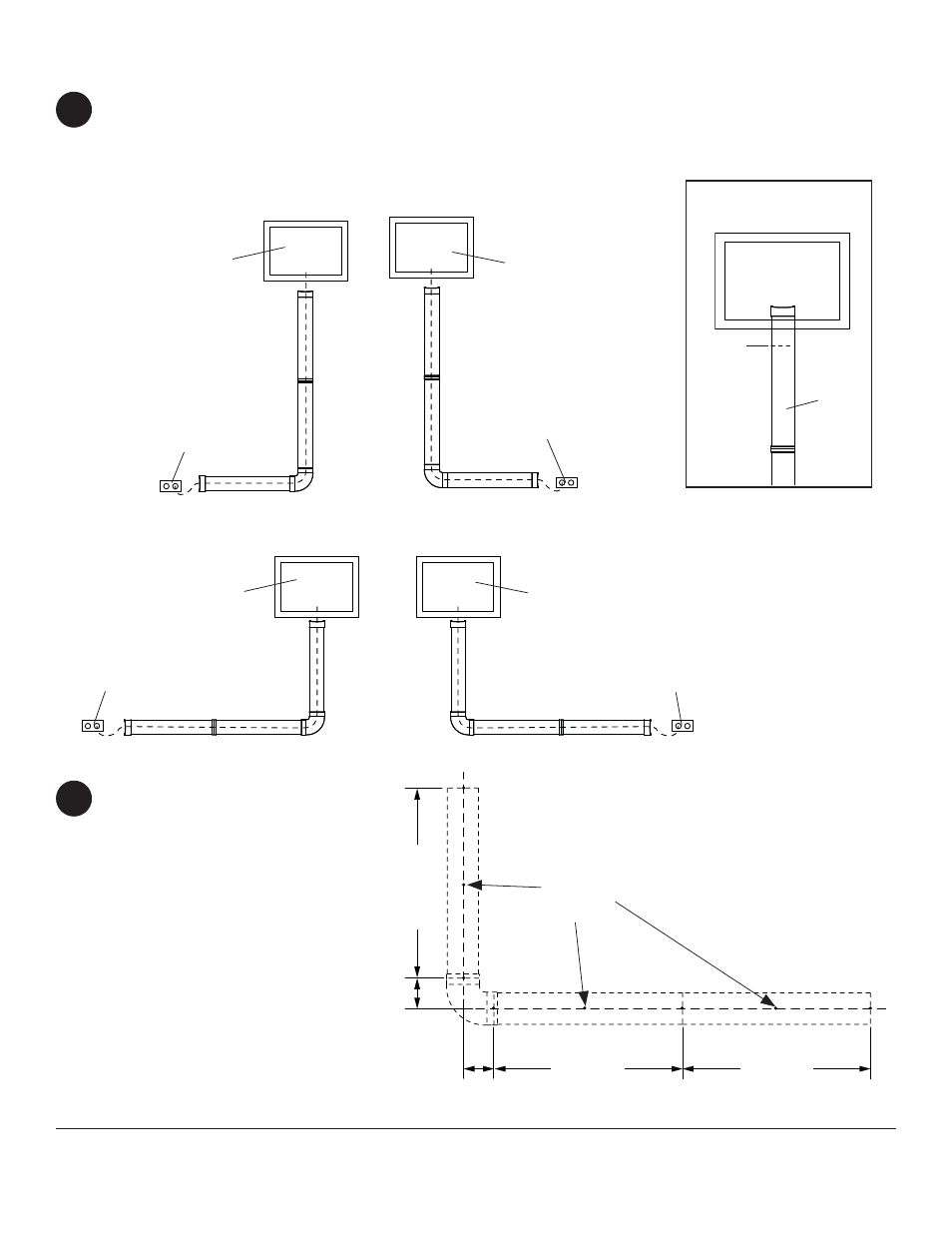 Detail 1, Placement and orientation of covers | Peerless-AV PCC-S - Installation User Manual | Page 4 / 8