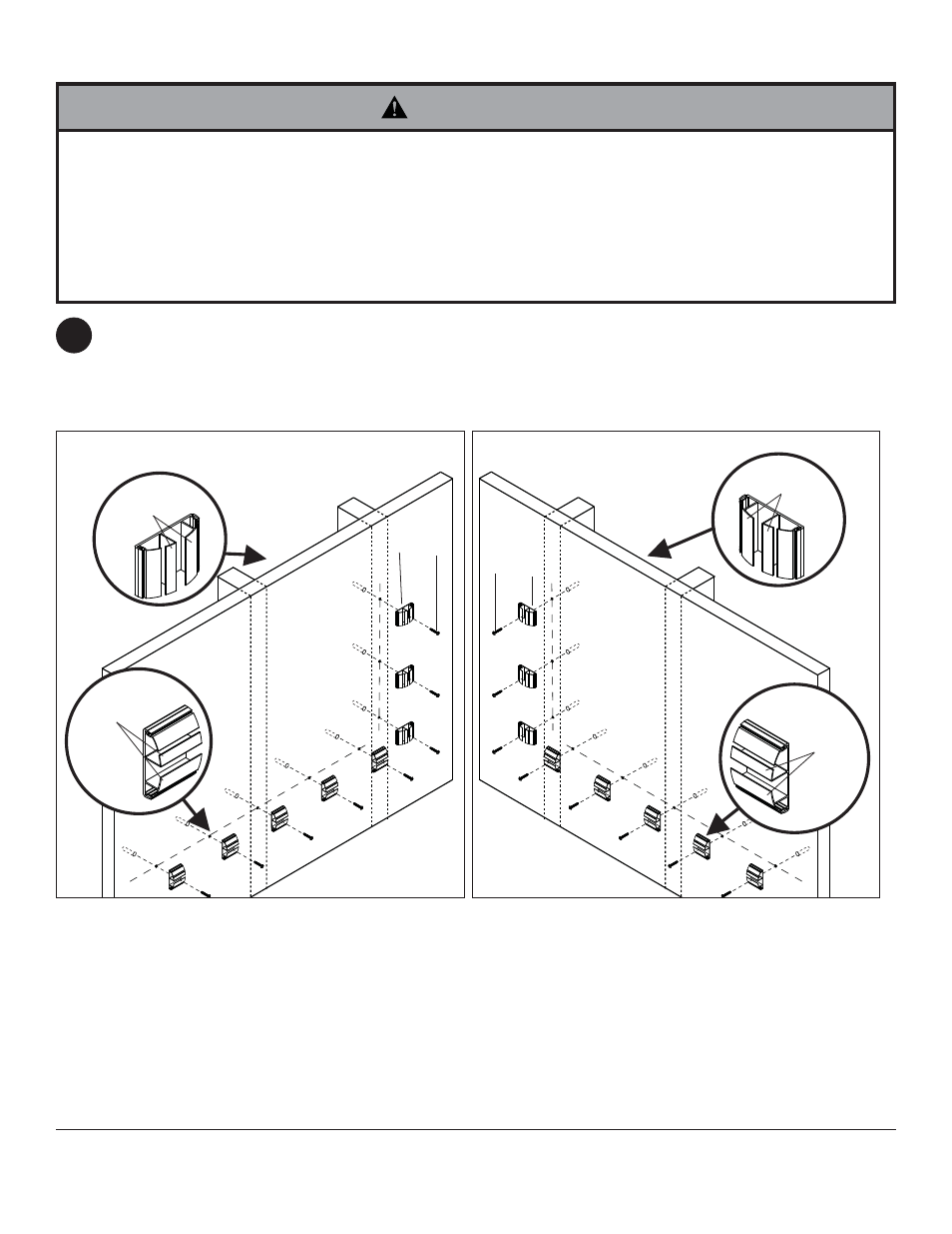 Warning, C g g c, 3installation to wood/metal stud wall or drywall | Fi g. 3.1 fi g. 3.2 | Peerless-AV PCC-S - Installation User Manual | Page 5 / 8