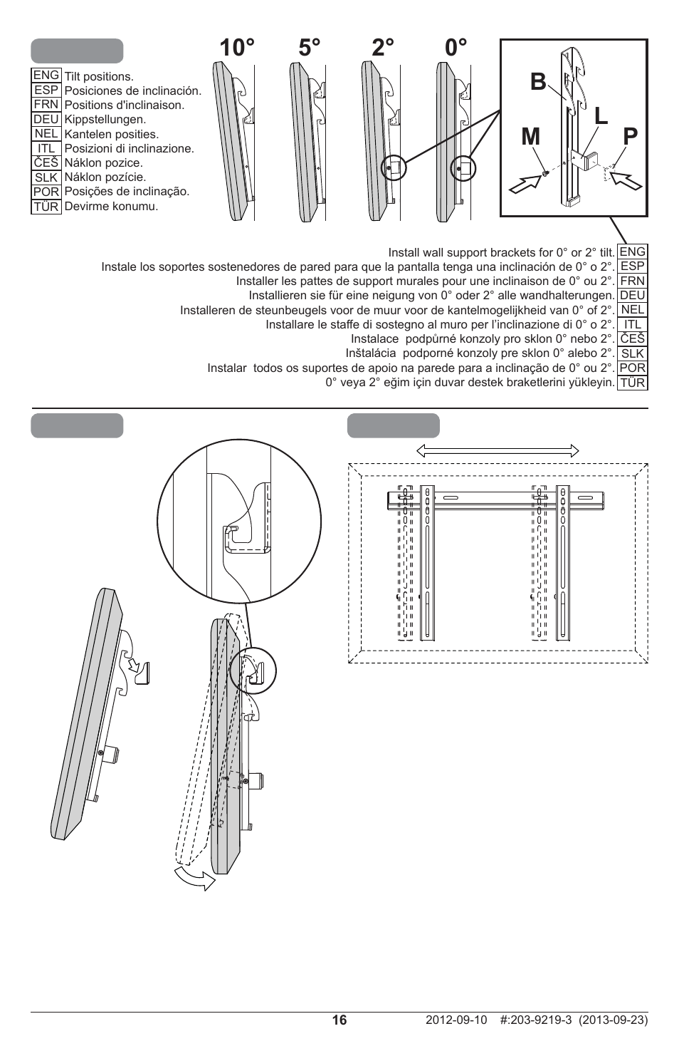 Peerless-AV SFLT646 - Installation User Manual | Page 16 / 20