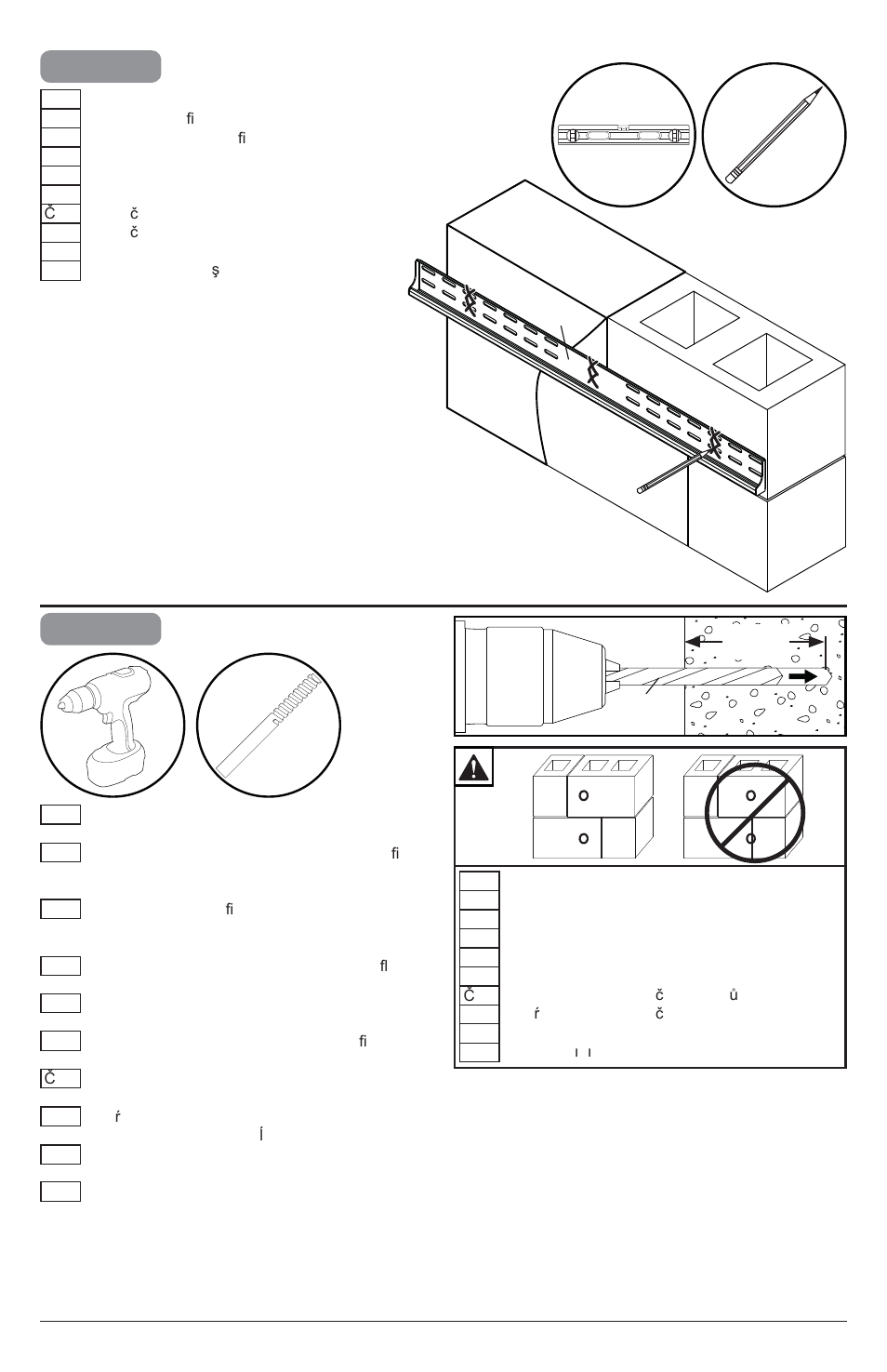 1b-1, A1b-2 | Peerless-AV YBFTLU - Installation User Manual | Page 12 / 20