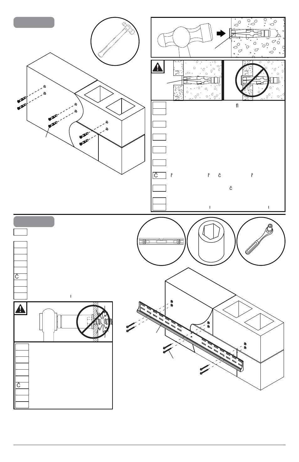 Da b | Peerless-AV YBFTLU - Installation User Manual | Page 13 / 20
