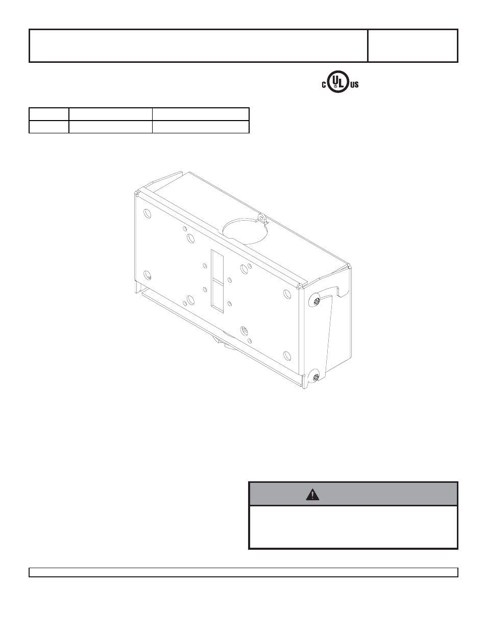 Peerless-AV PLCM-2 - Installation User Manual | 5 pages