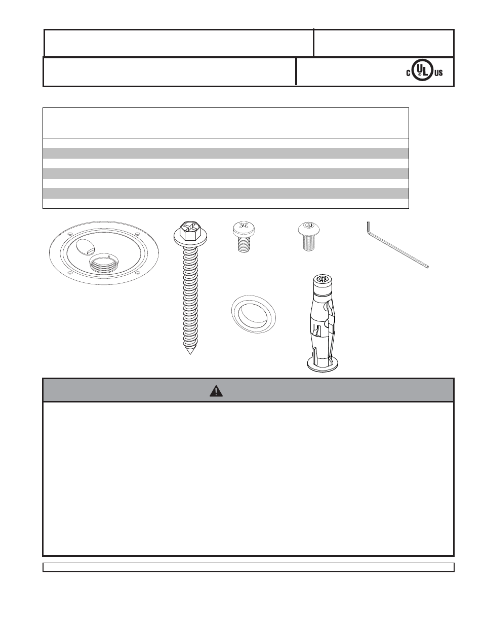 Peerless-AV ACC570W - Installation User Manual | 4 pages