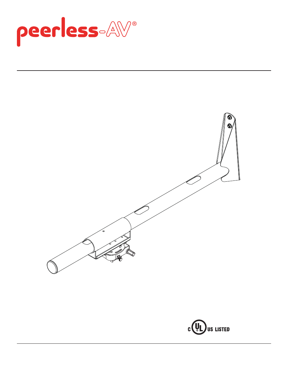 Peerless-AV PSTK-028-W - Installation User Manual | 9 pages