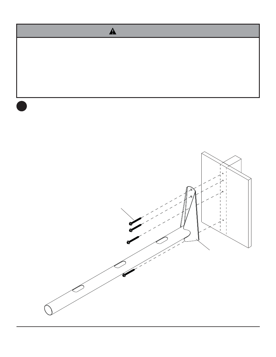 Warning | Peerless-AV PSTK-028-W - Installation User Manual | Page 4 / 9