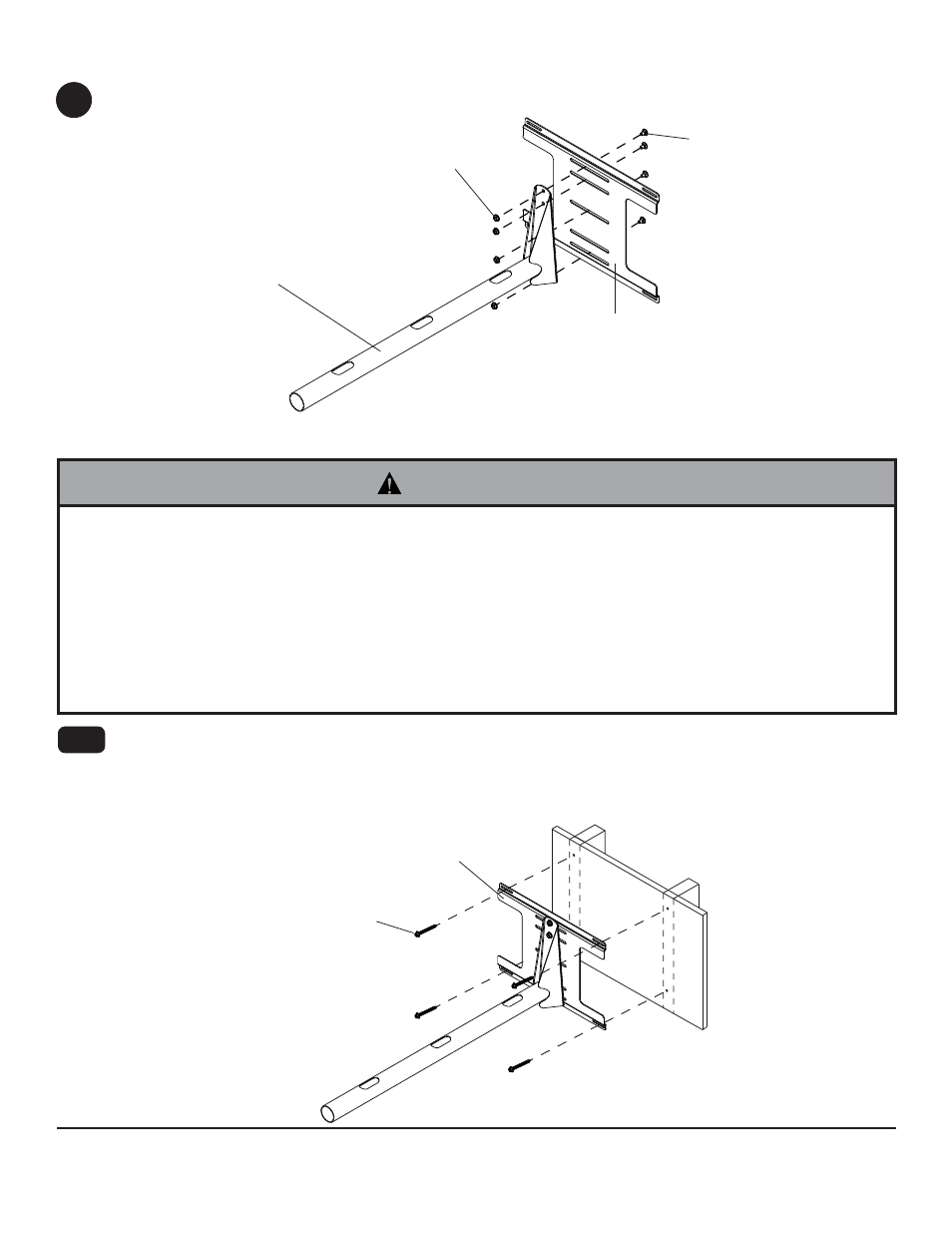 Warning, Kl m e | Peerless-AV PSTK-028-W - Installation User Manual | Page 6 / 9