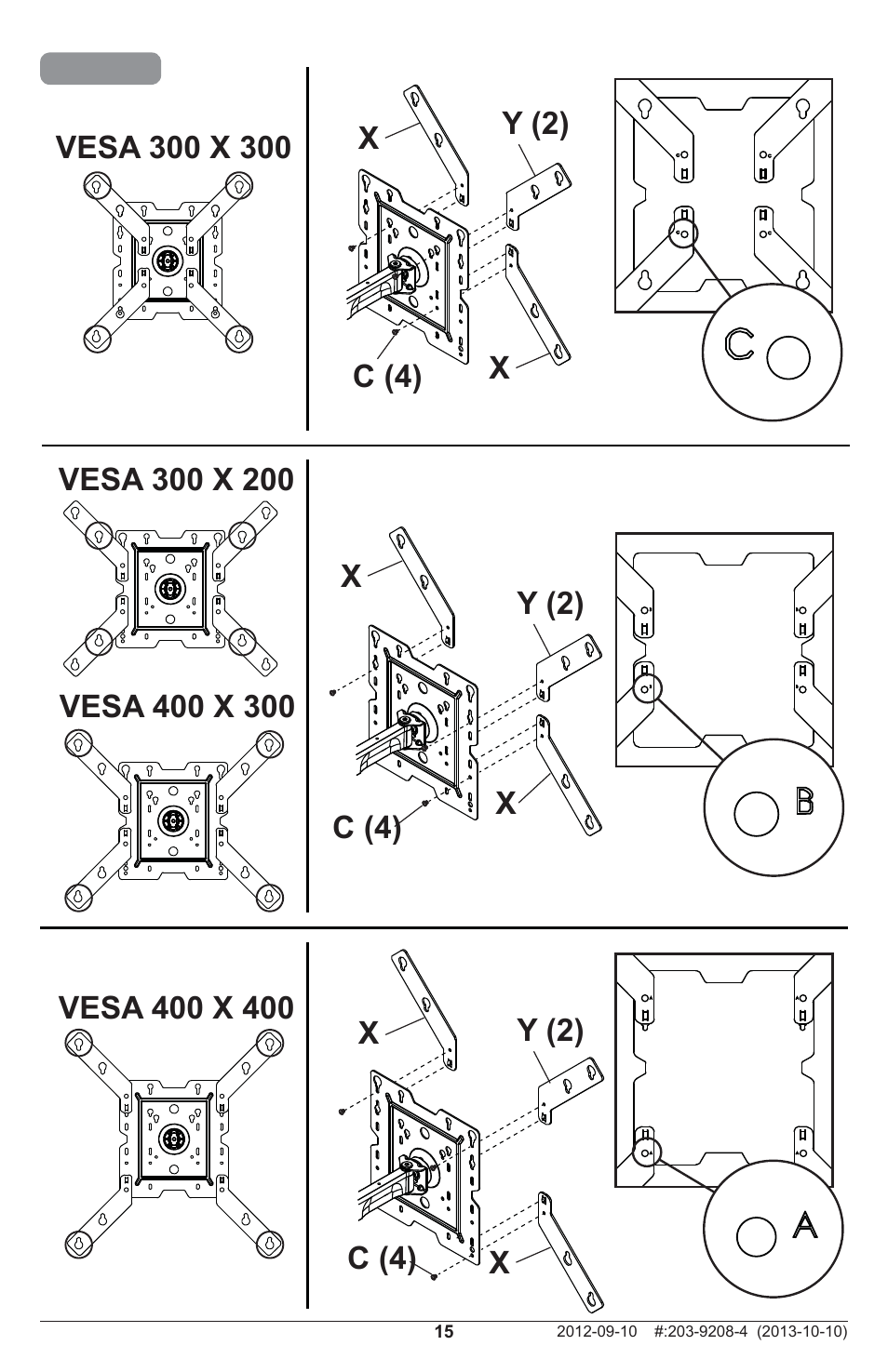 Peerless-AV SPL746 - Installation User Manual | Page 15 / 24