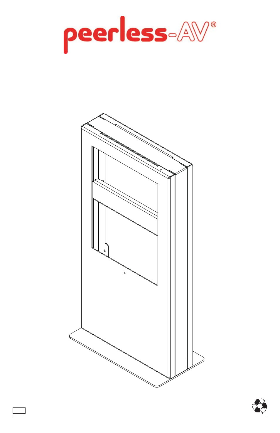 Peerless-AV KIP410I-AW - Installation User Manual | 8 pages