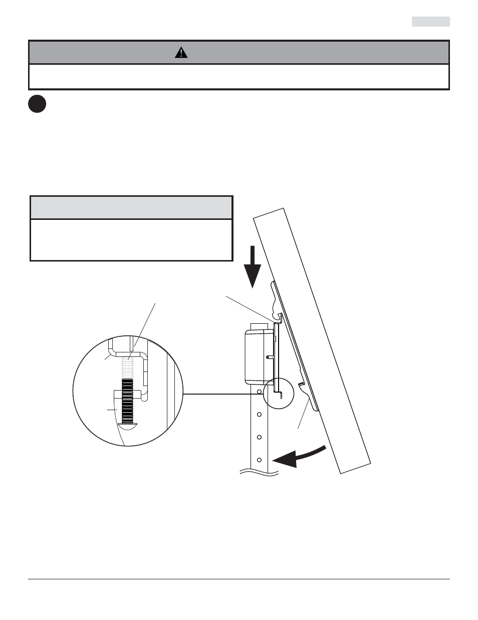 Atención, Advertencia, Ea e a | Peerless-AV FPZ-655 - Installation User Manual | Page 21 / 33