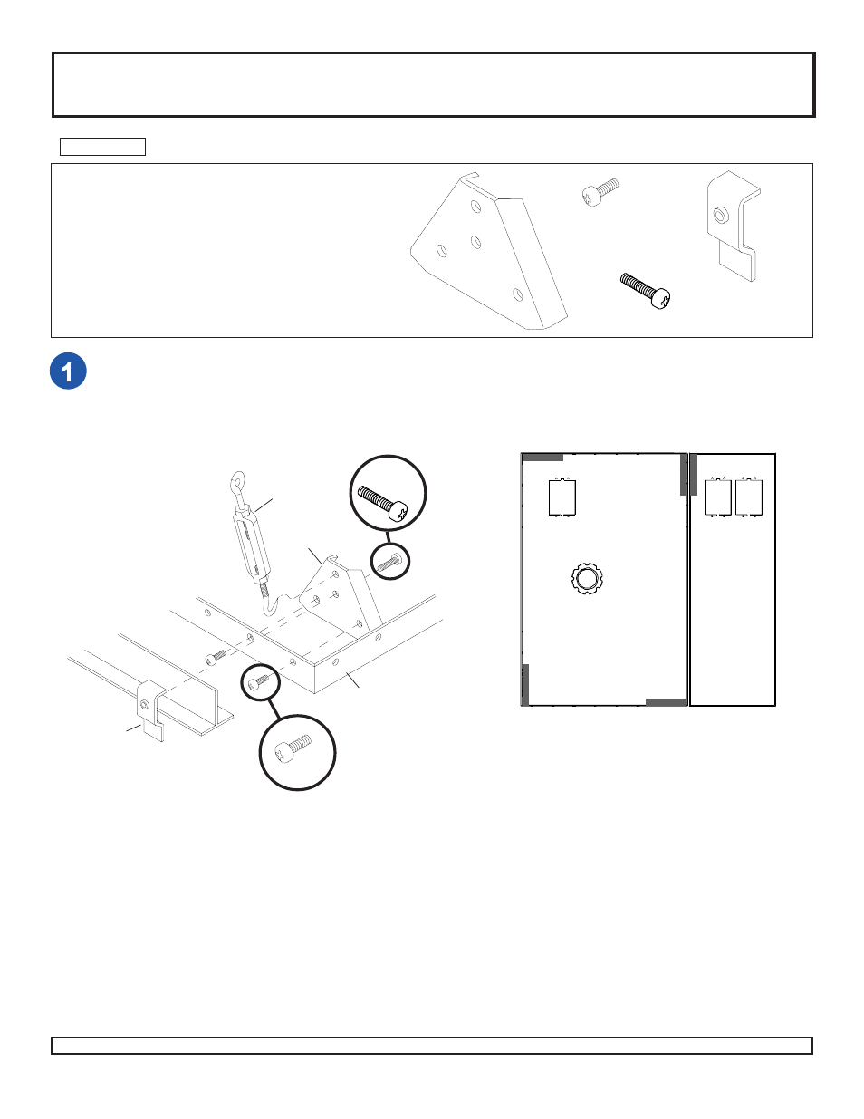 Peerless-AV ACC455 - Installation User Manual | 1 page