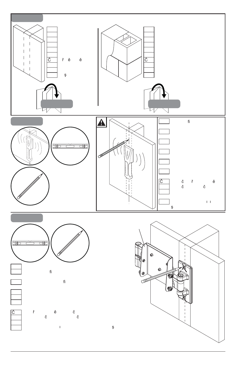1a-1 | Peerless-AV YBA100 - Installation User Manual | Page 8 / 20