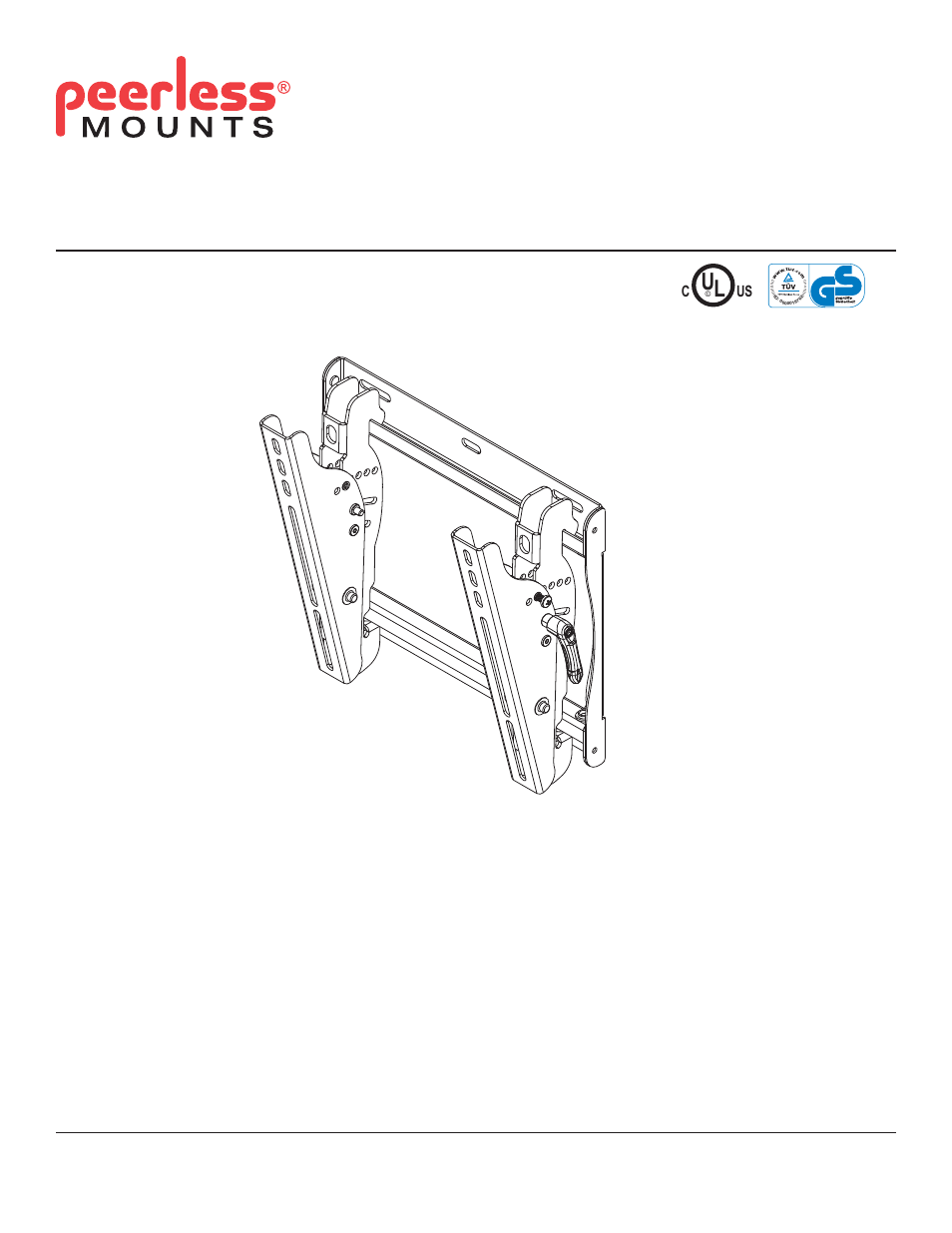 Peerless-AV ST635P - Installation User Manual | 30 pages