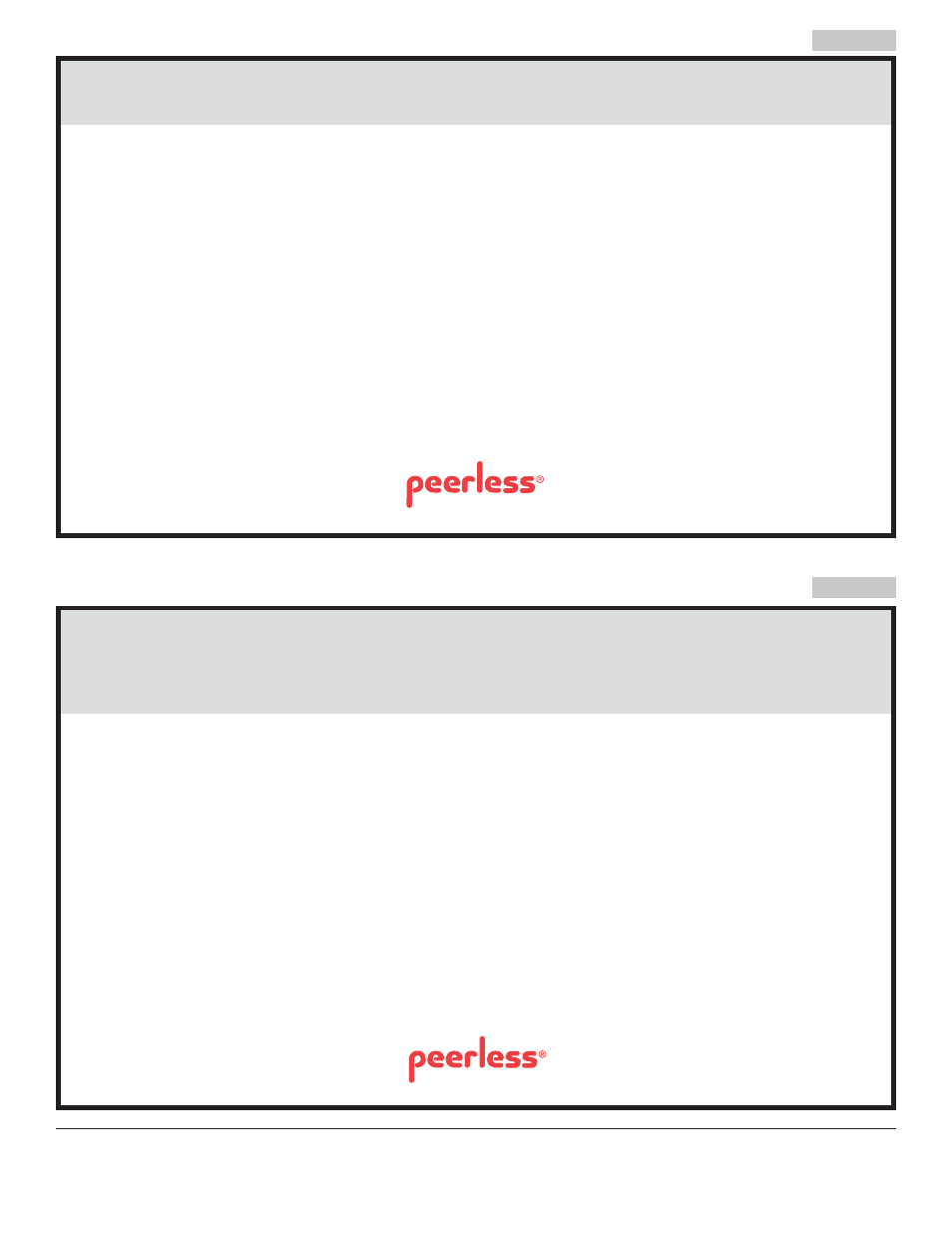 Garantie de cinq ans, Beschränkten fünfjährigen garantie | Peerless-AV ST635P - Installation User Manual | Page 30 / 30