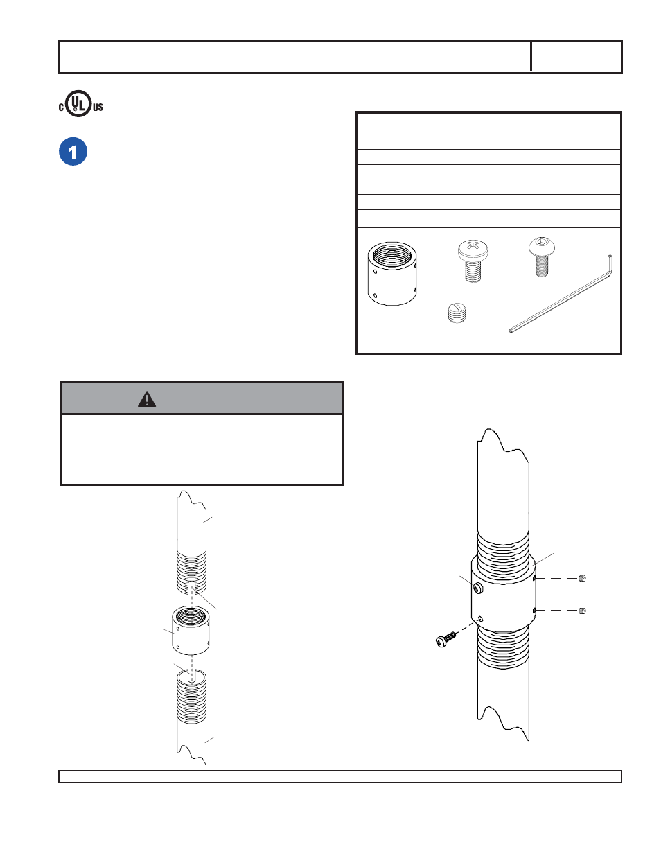 Peerless-AV ACC109 - Installation User Manual | 1 page