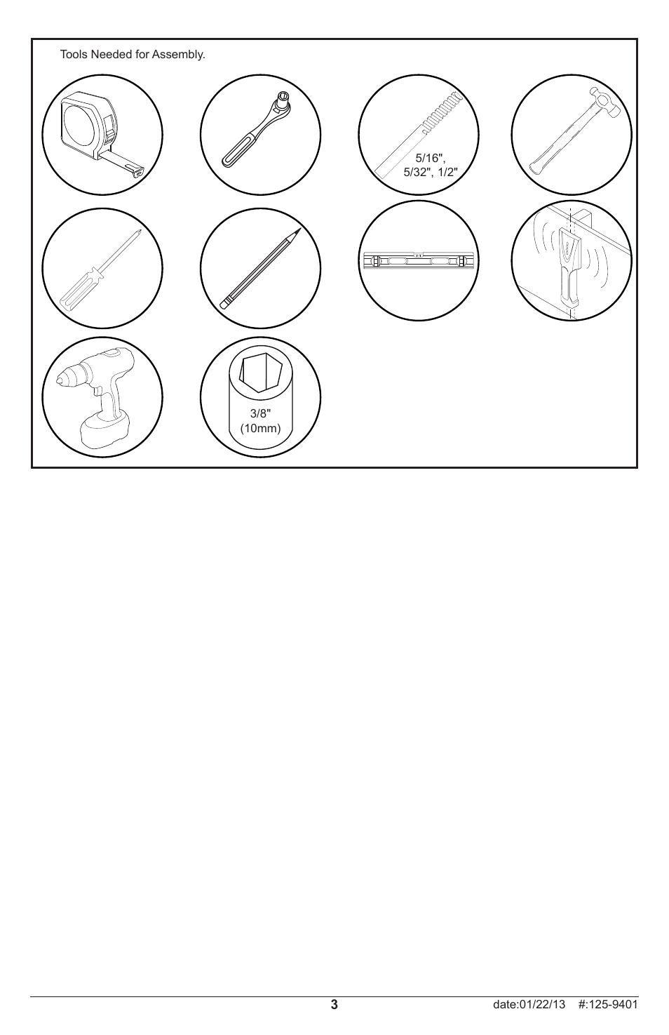 Peerless-AV GC-X360S-W - Installation User Manual | Page 3 / 12