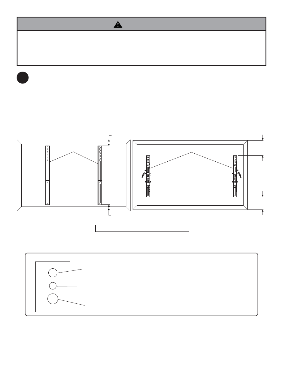 Warning | Peerless-AV ACC925 - Installation User Manual | Page 3 / 9