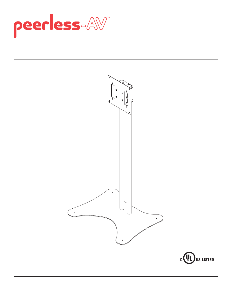 Peerless-AV SS560DPS - Installation User Manual | 9 pages
