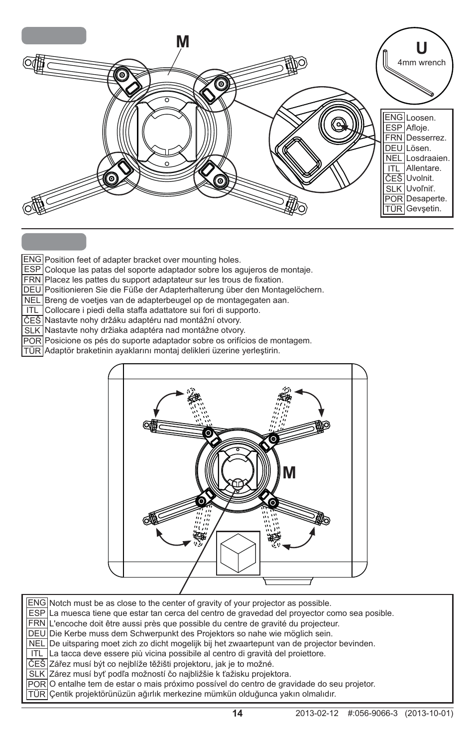 Peerless-AV MOD-PRSSKIT300-B - Installation User Manual | Page 14 / 24