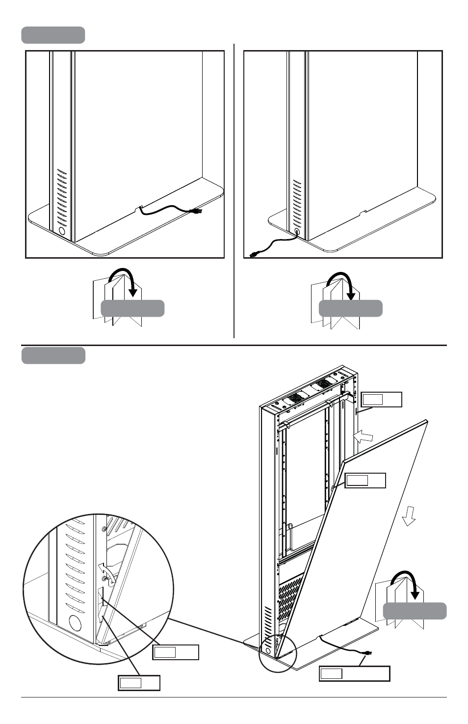 99a 9b | Peerless-AV KIP555-S - Installation User Manual | Page 12 / 16