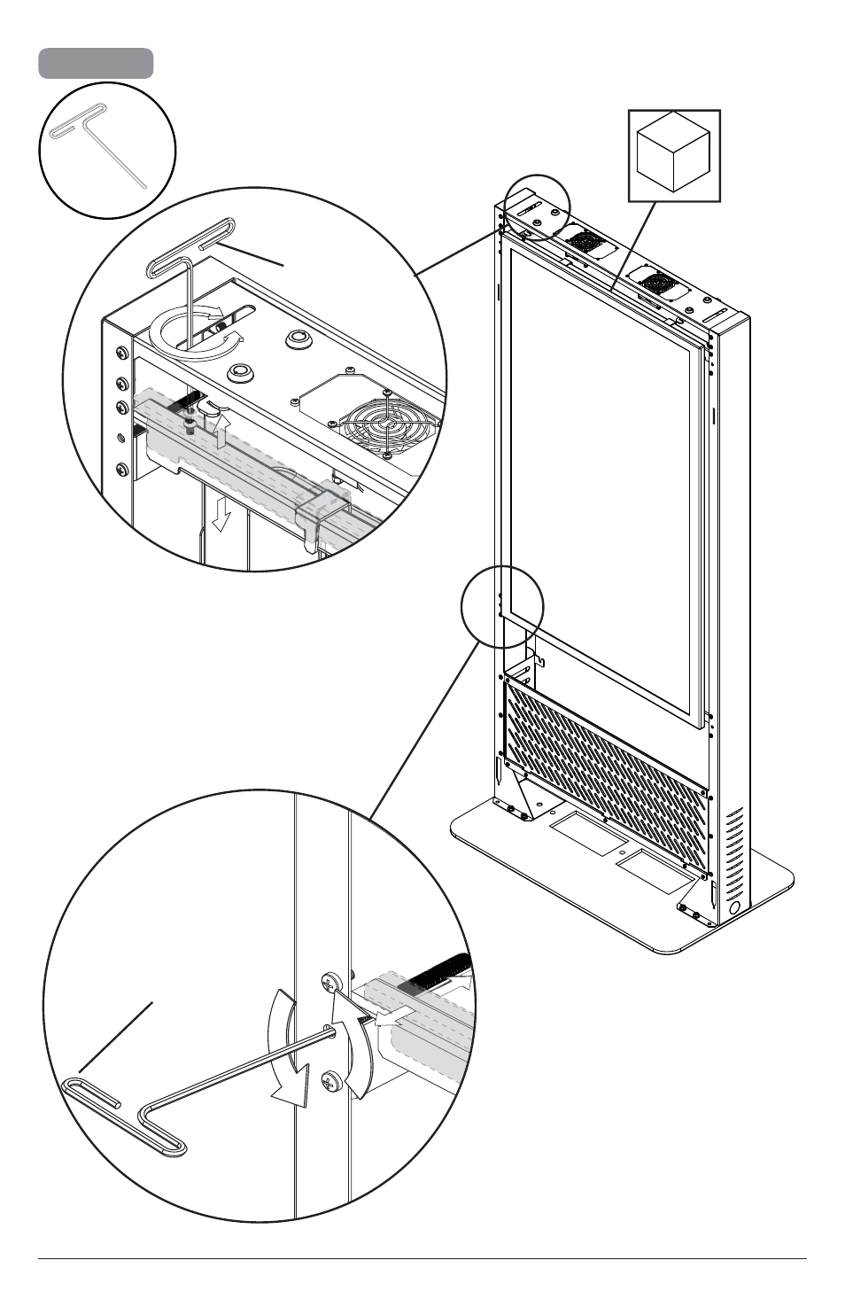 5k (1) k (1) | Peerless-AV KIP555-S - Installation User Manual | Page 9 / 16