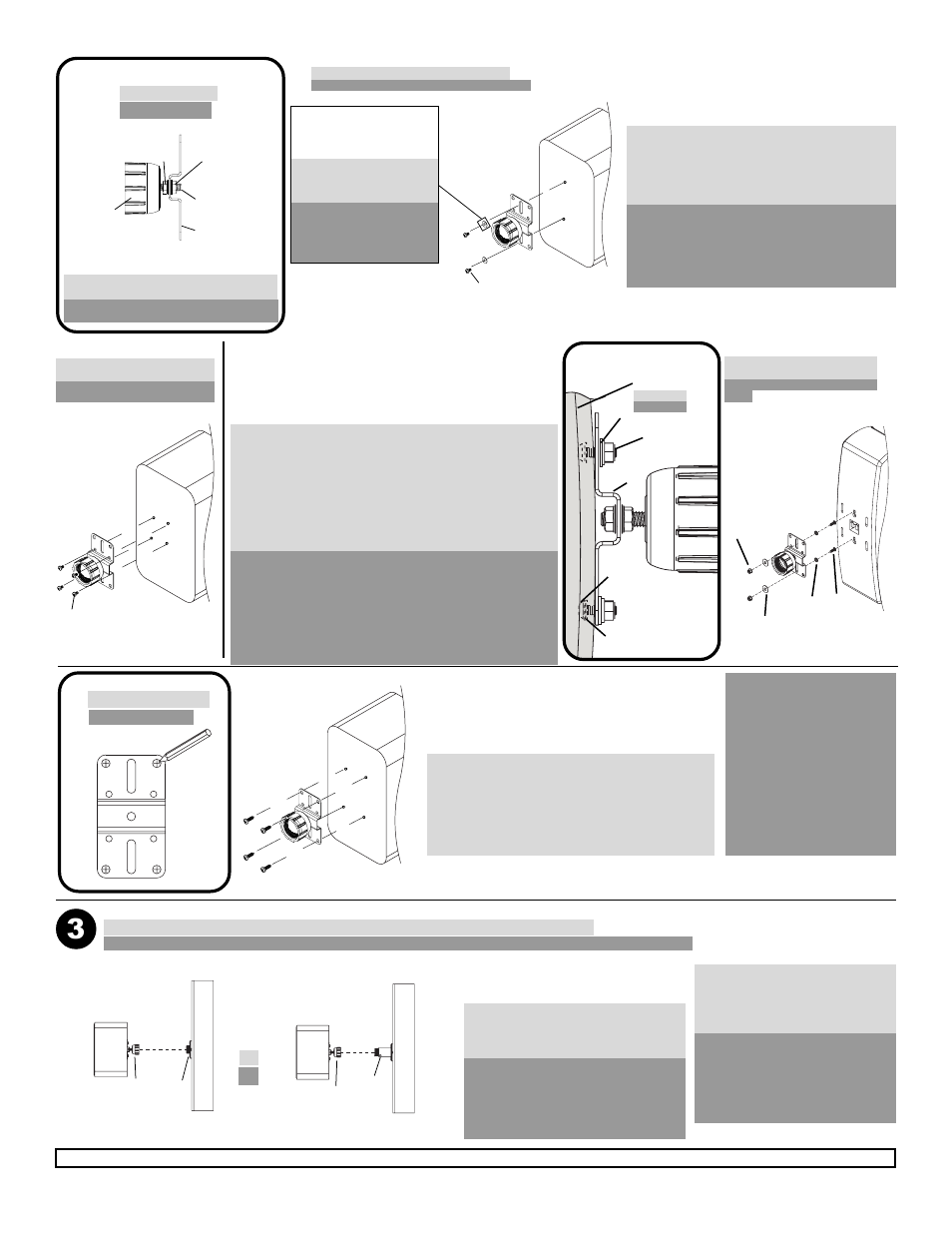 Yx w, Lw l x y, Qe, f, g or h | Ca c b | Peerless-AV PM732W - Installation User Manual | Page 4 / 4