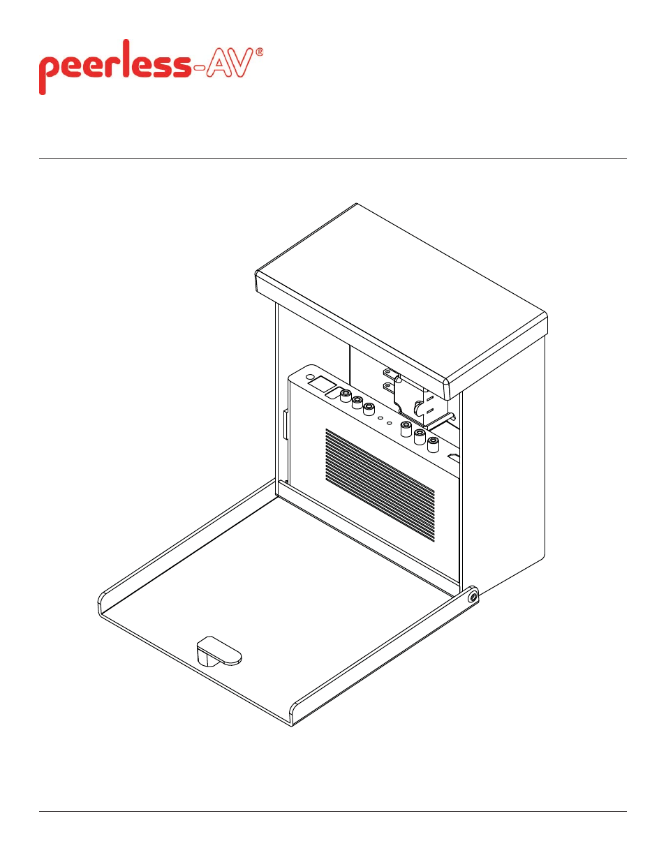 Peerless-AV HDS-OWK-200 - Installation User Manual | 22 pages