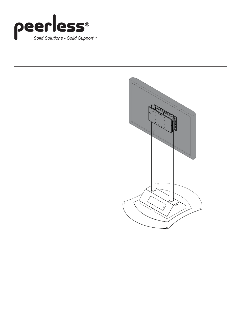 Peerless-AV FPZ-670 - Installation User Manual | 7 pages
