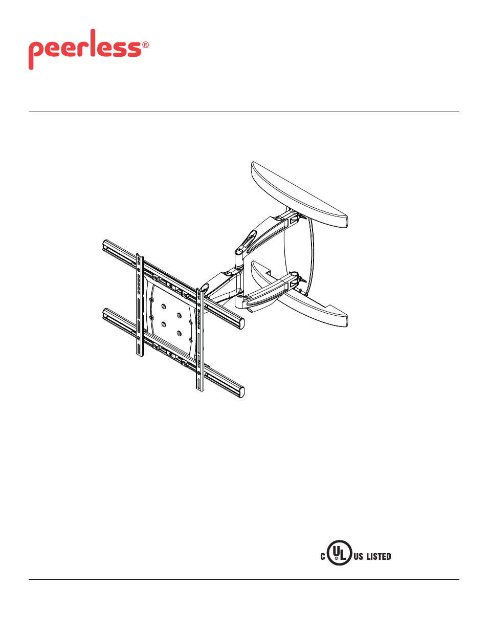 Peerless-AV SA761PU-AW - Installation User Manual | 53 pages