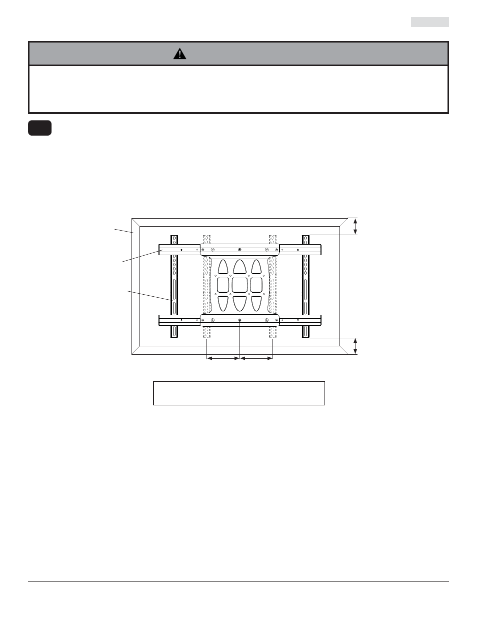 Advertencia, 2 instalación de los soportes adaptadores | Peerless-AV SA761PU-AW - Installation User Manual | Page 26 / 53