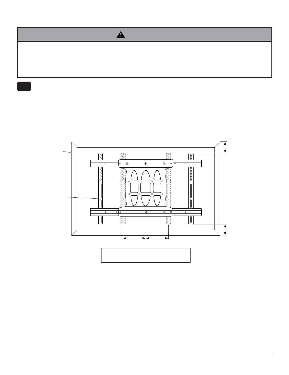 Warning, Yx x installing adapter brackets to screen 3-2 | Peerless-AV SA761PU-AW - Installation User Manual | Page 9 / 53