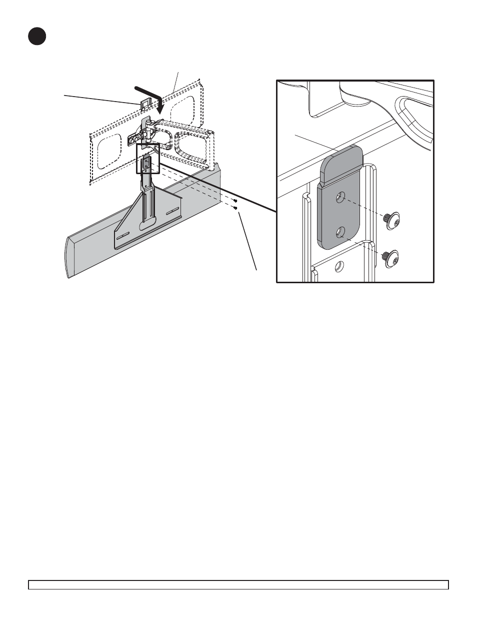 Detail 1 f f a | Peerless-AV ACC-SB - Installation User Manual | Page 4 / 5