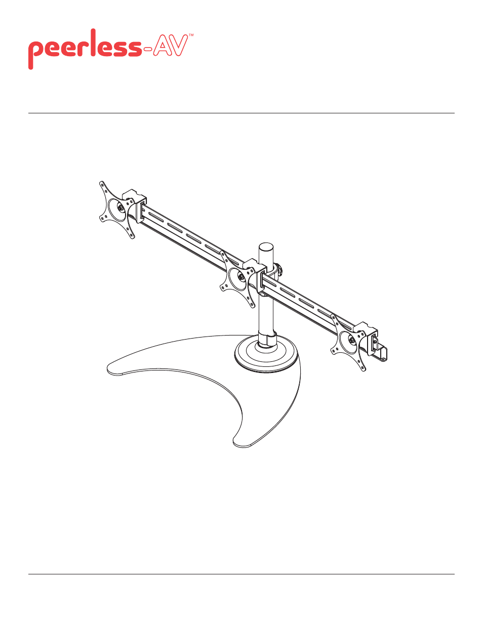Peerless-AV LCZ-3F419B - Installation User Manual | 23 pages